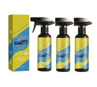 Nano Spray Auto, 3 Stück Auto Beschichtungsspray Quick Effect Coating Agent, Nano-Autopoliturspray Nanotech, 120 Ml UV-Blockiermittel, Schnellwirkungs-Beschichtungsmittel Für Autos, SUVs, Motorräder