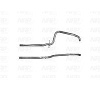 NAP Carparts Abgasrohr Mitte CAC10274 passend für VW Touran 1T1 1T2 1.9 TDI