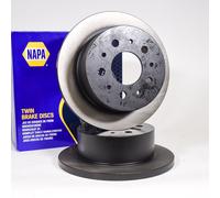 NAPA 2x Bremsscheibe 24.0116-0124.1 hinten Ø280mm
