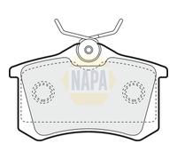 NAPA NBP1014 Bremsbelagsatz