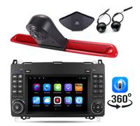 Navi Autoradio GPS+Rückfahrkamera 360° Panoramic Für Mercedes-Benz MB Sprinter