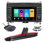 Navi Autoradio GPS+Rückfahrkamera 360° Panoramic Für Mercedes Benz Vito W447 111