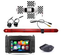 Navi Autoradio GPS+Rückfahrkamera 360° Panoramic Für Mercedes-Benz W447 V260 CDi