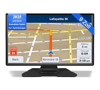 Navi für wohnmobile 9 Zoll,LKW navigationsgeräte-GPS mit Echtzeit Verkehrsinformationen,mit HD-Display und Sprachsteuerung,europäische Karten,geeignet für PKWs,Wohnmobile und LKWs