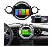 Navi GPS 9"Autoradio+Rückfahrkamera für BMW Mini Cooper R55 R56 R57 R58 R59 R60