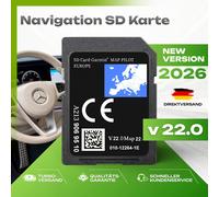 Navi SD-Karte für Mercedes A 213 ✅ V 22.0 MAP Garmin Pilot ✅ EUROPA - Star 2 ✅