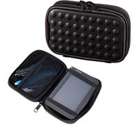 Hama NaviBag Dots, S3 universale-Navi-Tasche TomTom Becker Navigon Schwarz Leder
