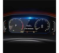 Navigation Schutzfolie Für VW Für Polo Für T-Cross 2017-2023 Fahrzeuginnenraum Instrumententafel Membran LCD-Bildschirm Schutzfolie Aus Gehärtetem Glas GPS Navi Folie(2 PCS)