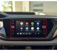 Navigation Schutzfolie Für VW Für Taos Für T-Cross 2021 2022 Auto-Navigationsfolie Monitor Bildschirm Armaturenbrett Schutzfolie GPS Navi Folie(GPS 8 inch)