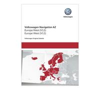 Volkswagen 3AA051866BE Original SD-Karte Navigation V12 Europa West RNS 315 Navigationssystem AZ Navi Software VW Update