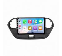 Navigationsgerät für Autos für Hyundai I-10 2014-2017 mit Carplay Android Auto Wireless WiFi GPS RDS Mic Rückfahrkamera Camper Navigationssystem, 4 Kern 1G＋32G