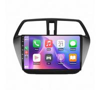 Navigationsgerät für Autos für Suzuk SX4 S-Cross 2014-2017 mit Wireless Carplay&Android Auto, mit WiFi/GPS Navigation/Rückfahrkamera/SWC 4G+64G Auto, 8 Kern 6G＋128G