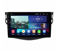 Navigationsgerät für Autos für Volkswagen Skoda Octavia 2 A5 2007-2014 Stauvermeidung Dank, Karten-Updates Europa Inklusive, WiFi GPS Bluetooth, Voice Control Wireless, 8 Kern 6G＋128G