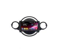 Navigationsgerät für BMW Mini Cooper R56 R60 R51 2006-2014 mit Wireless Carplay&Android Auto, mit WiFi/GPS Navigation/Rückfahrkamera/SWC 4G+64G Portable Navi, 8 Kern 6G＋128G