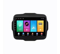 Navigationsgerät für Jeep Renegade 2014-2018 Radarwarner, Fahrspurassistent, Bluetooth, Poi-Datenbank & Freisprecheinrichtung Autoradio Navi, 4 Kern 4G＋64G