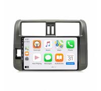 Navigationsgerät für Toyota Prado Land Cruiser 150 2009-2013 mit Carplay Android Auto Wireless WiFi GPS RDS Mic Rückfahrkamera GPS-Navigationsgeräte, 4 Kern 1G＋32G