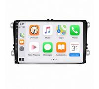 Navigationsgerät für Volkswagen VW Caddy 2011-2018 mit Wireless Carplay&Android Auto, mit WiFi/GPS Navigation/Rückfahrkamera/SWC 4G+64G Drahtloses Autoradio, 8 Kern 8G＋256G