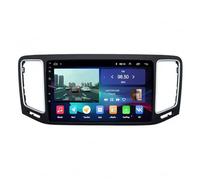 Navigationsgerät für Volkswagen VW Sharan SEAT 2010-2022 mit Wireless Carplay&Android Auto, mit WiFi/GPS Navigation/Rückfahrkamera/SWC 4G+64G Drahtloses Autoradio, 8 Kern 4G＋64G