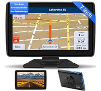 Navigationsgeräte für Auto,7 Zoll,LKW navigationsgeräte-GPS mit Echtzeit-Verkehrsinformationen,mit HD-Display und Sprachsteuerung,europäische Karten,geeignet für PKWs,Wohnmobile und LKWs (7 Zoll)