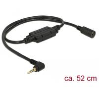 Navilock Anschlusskabel MD6 Buchse Seriell > 2,5 mm 4 Pin Klinkenstecker 90° LVTTL (3,3 V) 52 cm