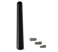 Navitec24 Antennenstab Kurzstab Tuning Autoantenne Universal Radio FM AM DAB DAB+ Dachantenne Auto kurz schwarz (9 cm)