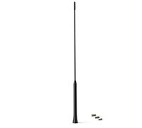 Navitec24 AutoAntenne 405mm Radio 16V ANTENNE STAB PKW KFZ Adapter TRIPLEX FM DAB
