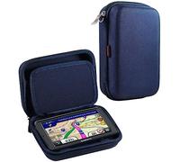 Navitech Blau Hartschalentasche Kompatibel Mit Dem Garmin DriveSmart 55 MT-S 5.5" Sat NAV
