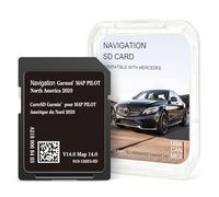 Navtimi Navigation SD Karte für Mercedes-Benz Zubehör - GPS Map Pilot Update, kompatibel mit B, C, E, GLC 300, CLA 250, GLA 250, C300, SLC, CLS