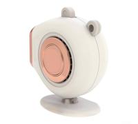 NbgrvB 12V 150W Auto Heizlüfter Tragbar Elektrisch Warmluftgebläse Entfroster Defogger für Windschutzscheibe Camping für wohnmobil Schwarz(12V White)