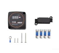 NbgrvB 12V Spannungswächter mit Digitalanzeige Split Charge für relais 125A für Wohnmobil Boot Dualbatterie System Sicherungskasten Kit