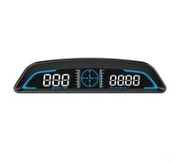 NbgrvB für gps Head Up Display 5.5 Zoll LCD Geschwindigkeitsmesser mit Überwachung für Auto HUD Projektion Fahrzeugdaten Anzeige Schwarz
