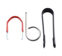 NbgrvB Radschraube Mutter Kappe Abdeckung Entfernen Alufelgen, ABS Metalllegierung Demontage Kit für Mini Bremssattel Reparatur, Silber/für Rot/Schwarz
