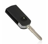 NbgrvB Schlüsselgehäuse 3 Tasten mit ungeschliffener Klinge, Ersatz für Mazda 2 3 5 6 8 RX8 MX5, passend für Schlüssel ohne Transponder oder Wegfahrsperre