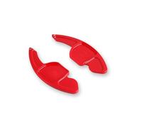 NBHGFF Auto Lenkrad Schaltwippen Für Sitz Für Alhambra Für Ateca Für Leon 5F FR Für Tarraco Für Ibiza 6P Für Cupra ST Auto Lenkrad Shift Paddle Verlängerung(Red)