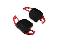 NBHGFF Lenkradschaltwippe Schalthebel Für Seat Für Alhambra Für Ateca Für Leon 5F FR Für Tarraco Für Ibiza 6P Für Cupra ST Autolenkrad-Schaltpaddelverlängerung(Red)