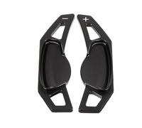 NBHGFF Lenkradschaltwippe Schalthebel Für Smart 451 453 Für Fortwo 2009 Für Forfour 2015 Für Cabrio Coupe Aluminium Legierung Auto Lenkrad Shift Paddle Verlängerung(Black)