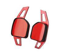 NBHGFF Schaltwippe Shift Paddle Für Sitz Für Alhambra Für Ateca Für Leon 5F FR Für Tarraco Für Ibiza 6P Für Cupra ST Auto Lenkrad Shift Paddle Verlängerung(Red)