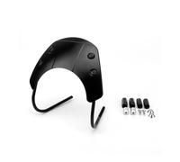 NCVCB Windschild Windschutzscheibe Für Vespa GTS 300 Super Scheinwerferverkleidung Motorrad Schwarz Glas Front