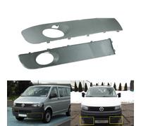 Nebelscheinwerfer Blende Stoßstange Gitter Abdeckung für VW Transporter T5 10-15
