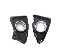 Nebelscheinwerfer Grill Kompatibel Mit Toyota Für RAV4 2016-2019 Auto Frontstoßstange Nebelscheinwerfer Rahmenverkleidung Abdeckung Tagfahrlicht Lampenhaube Kappe(With chrome one pair)