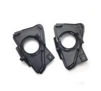 Nebelscheinwerfer Grill Kompatibel Mit Toyota Für RAV4 2016-2019 Auto Frontstoßstange Nebelscheinwerfer Rahmenverkleidung Abdeckung Tagfahrlicht Lampenhaube Kappe(No Chrome one pair)