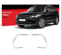 Nebelscheinwerfer Leiste für VW Tiguan 2020-24 Edelstahl Chrom Zierleisten 2tlg
