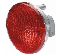 HELLA 2NE 302 252-037 Nebelschlussleuchte - Halogen - 12V - Einbau - Lichtscheibenfarbe: rot - Stecker: Flachstecker - hinten