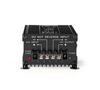 Nedis Stromwandler - Auto Angetrieben - 24 V DC - 12 V DC - 120 W - Schraubklemm