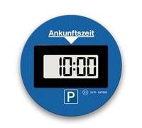 Needit Park Lite One | Parkscheibe elektrisch mit Zulassung vom Kraftfahrt-Bundesamt | Parkuhr Auto mit automatischer Aktivierung I Digitale Parkscheibe geeignet für alle Automarken I Runde, blau
