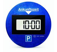 Needit Park Lite One | Parkscheibe elektrisch mit Zulassung vom Kraftfahrt-Bundesamt | Parkuhr Auto mit automatischer Aktivierung I Digitale Parkscheibe geeignet für alle Automarken I Runde, blau