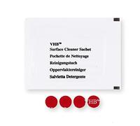 Ersatz-/Zubehör-Klebepads für elektronische Parkscheibe PARK LITE, 4 Stück, inkl. Reinigungstuch