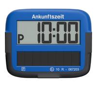 Needit Park Micro Solar elektronische Parkscheibe [NEUES Modell 2025] I unendlich Energie, Null Batteriewechsel | einzige Parkscheibe in Deutschland mit integriertem wiederaufladbarem Akku | blau