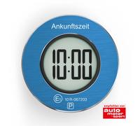 Needit ParkOne mit gebürsteter Aluminium-Front in Blau