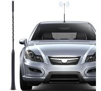 Nelawya Auto Antenne Kurz Auto Radio Dach Antenne 28cm Universal Stabantenne Ersatz mit Starken FM/AM/DAB Empfang, M4, M5, M6 Gewinde